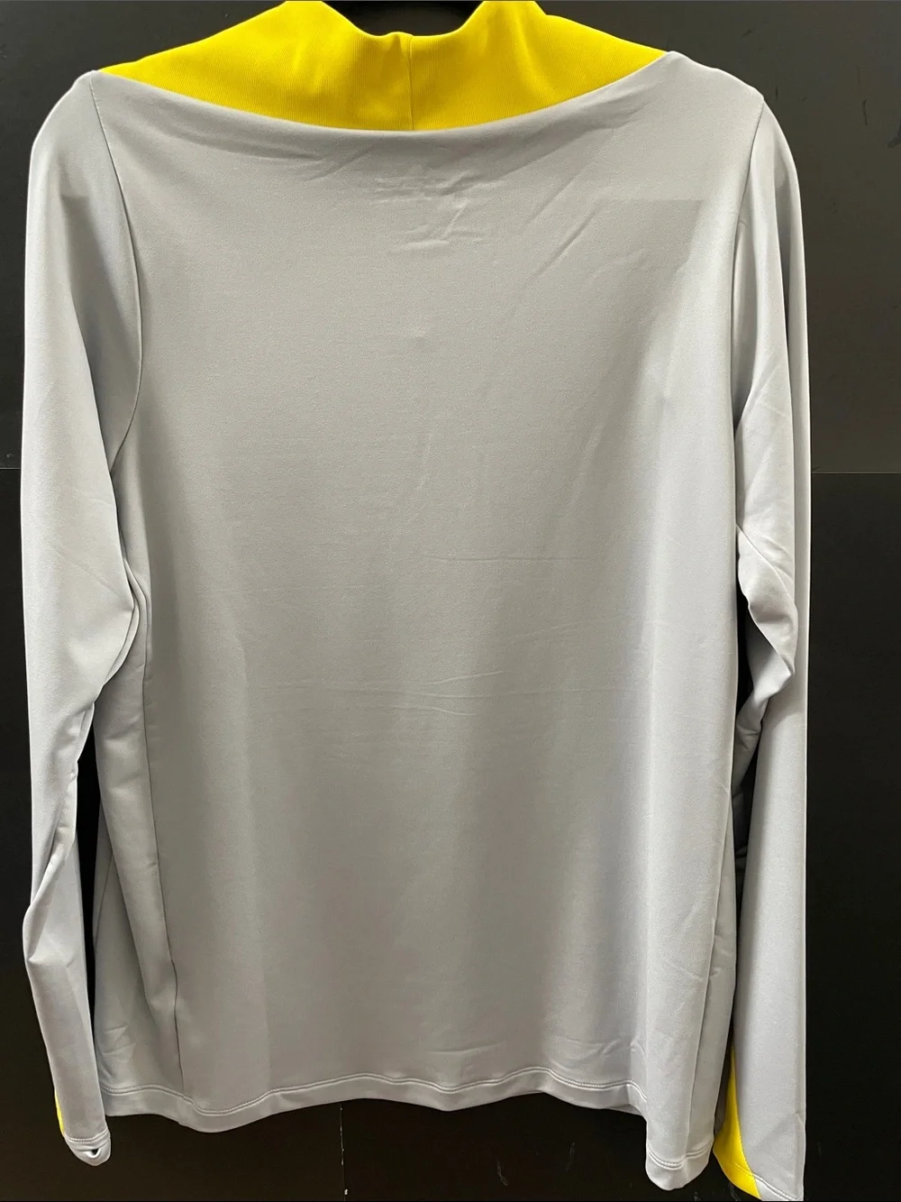 Nike Youth Gray and Yellow Liverpool FC Training Top with Red Accents